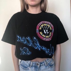 Vintage casino graphic T-shirt